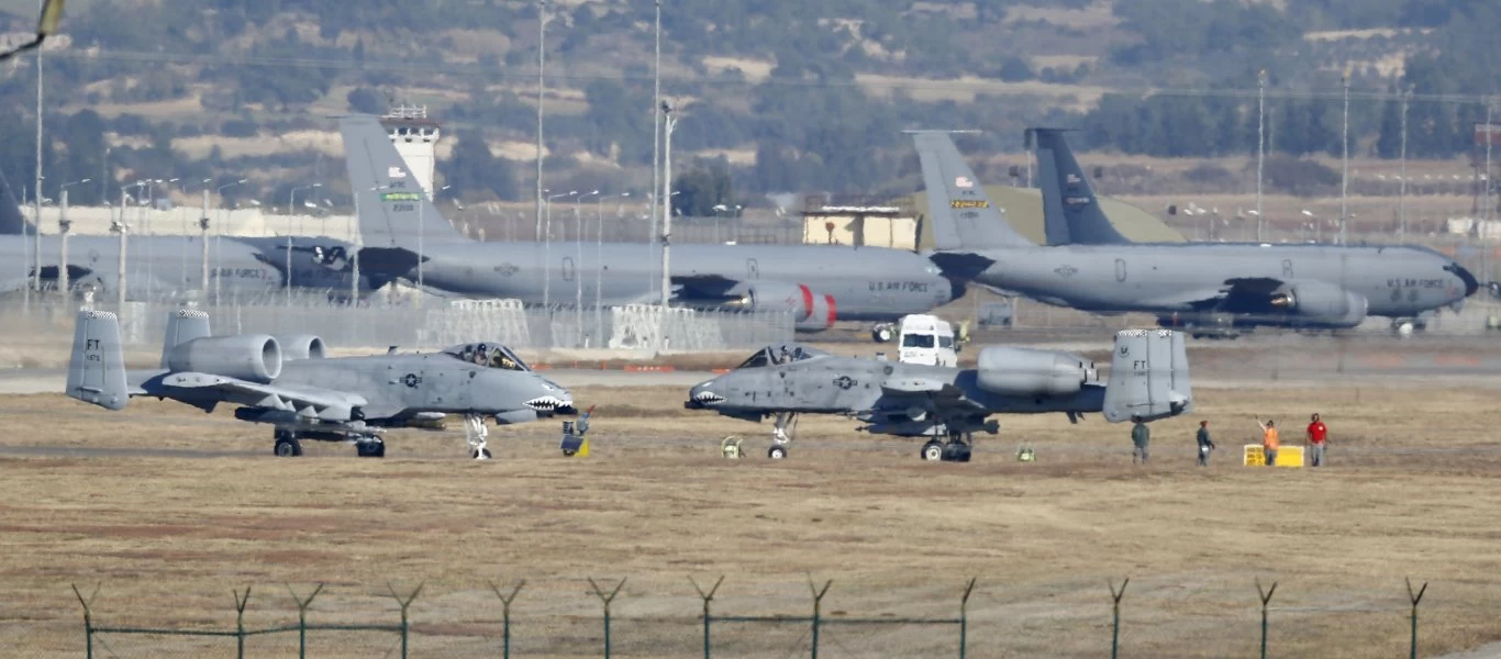 Τουρκία: Μειώνεται κατά 50% το τουρκικό προσωπικό στη βάση Ιντσιρλίκ